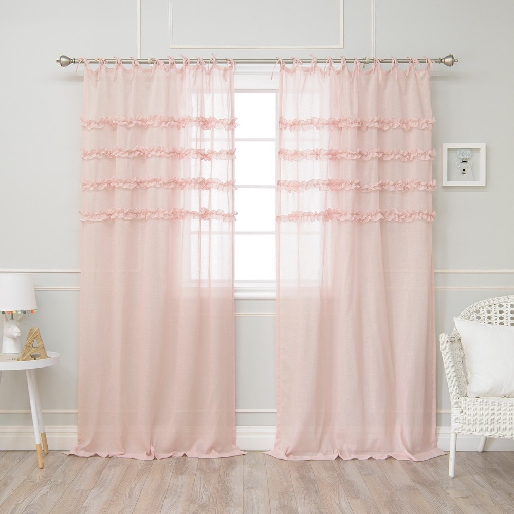 Chevron Striped Eyelet/Ring Top Lined Curtain Pairs By Hamilton McBride-TO CLEAR